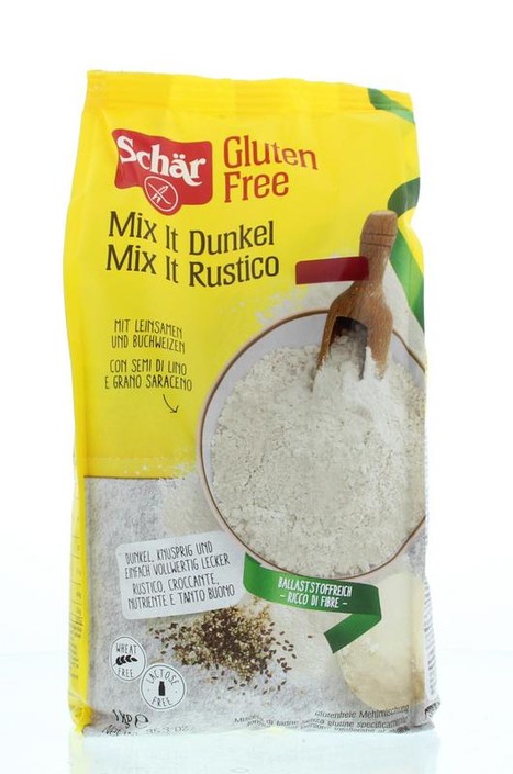 Dr Schar Broodmix bruin glutenvrij (1 Kilogram)