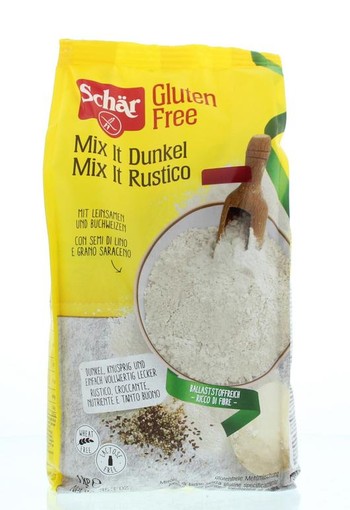 Dr Schar Broodmix bruin glutenvrij (1 Kilogram)