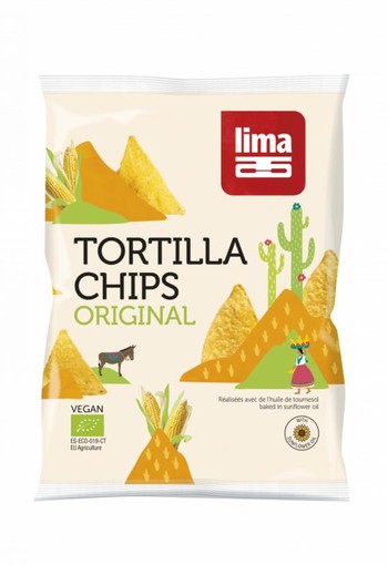 Lima Tortilla chips original bio (90 Gram)