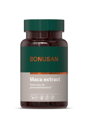Bonusan Maca extract (60 Vegetarische capsules)