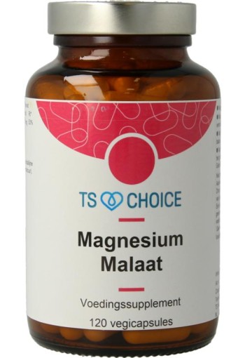 TS Choice Magnesiummalaat (120 Vegetarische capsules)