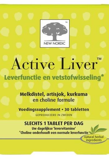 New Nordic Active liver 30 Tabletten