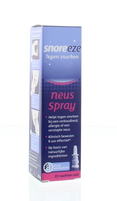 Snoreeze Anti snurk neusspray (10 Milliliter)
