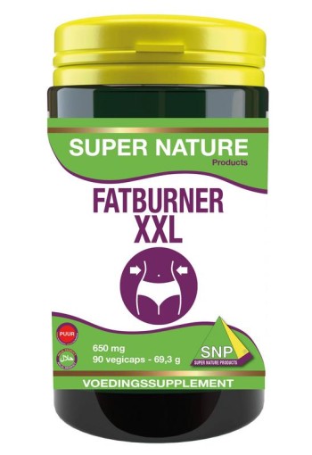 SNP Fatburner XXL 650mg puur (90 Vegetarische capsules)