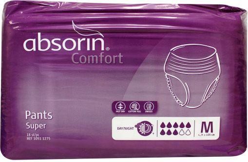 Absorin Comfort pants super maat M tot 105cm (18 Stuks)