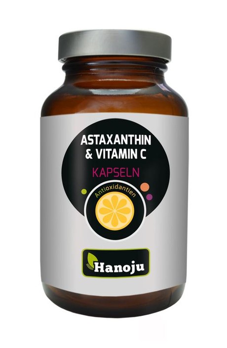 Hanoju Astaxanthine & vitamine C (60 Capsules)