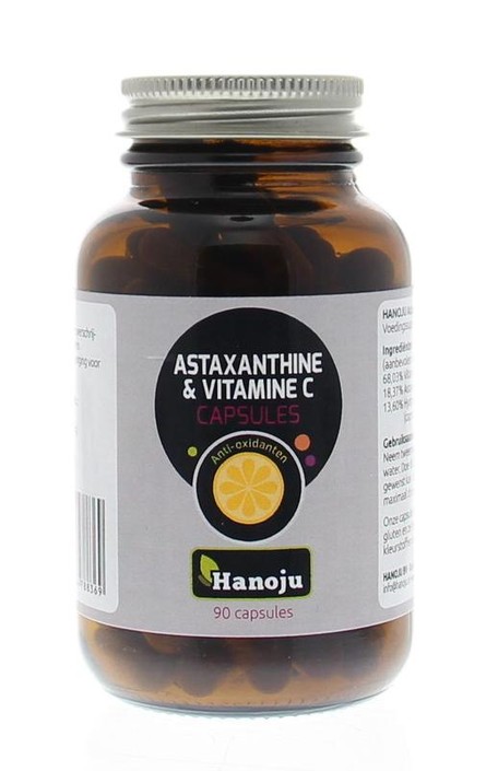 Hanoju Astaxanthine & vitamine C (90 Capsules)