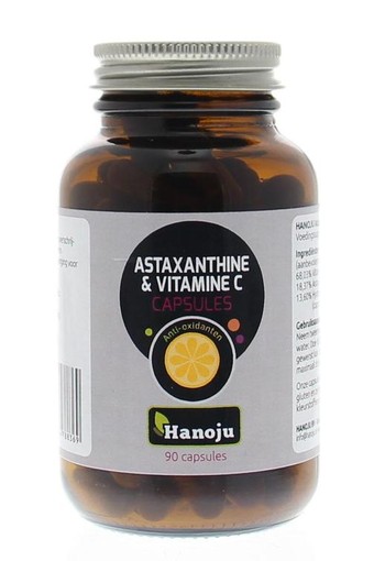Hanoju Astaxanthine & vitamine C (90 Capsules)