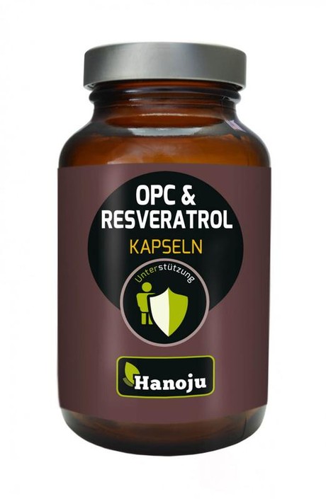 Hanoju OPC resveratrol camu camu (90 Capsules)
