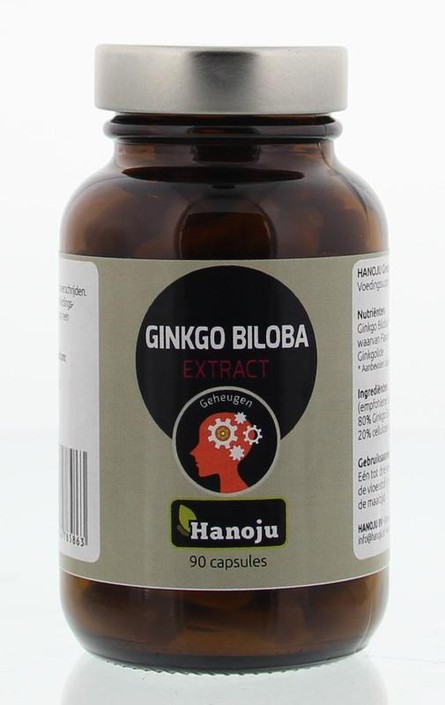 Hanoju Ginkgo biloba extract (90 Capsules)