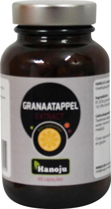 Hanoju Granaatappel extract 550mg (90 Capsules)