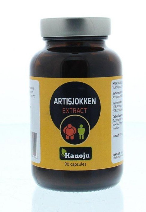 Hanoju Artisjokken extract 500mg (90 Vegetarische capsules)