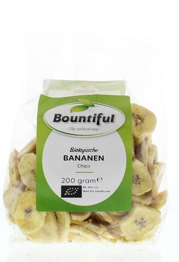 Bountiful Bananen chips bio (200 Gram)
