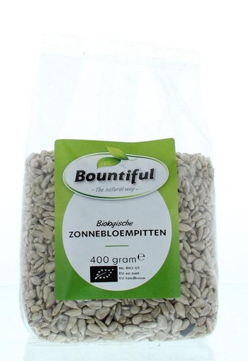 Bountiful Zonnebloemenpitten bio (400 Gram)