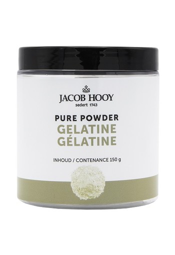 Jacob Hooy Pure Powder gelatine (150 Gram)