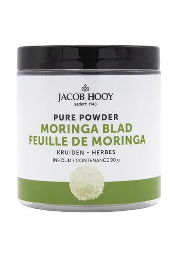Jacob Hooy Pure Powder moringa blad (90 Gram)