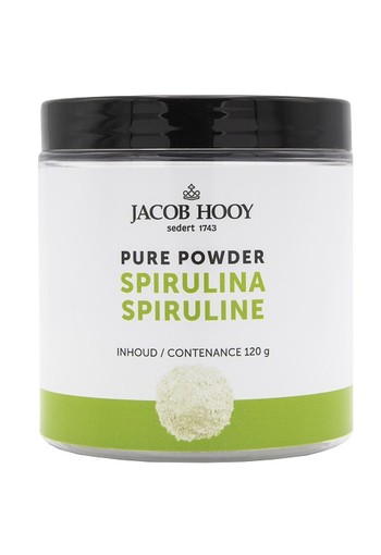 Jacob Hooy Pure Powder spirulina (120 Gram)