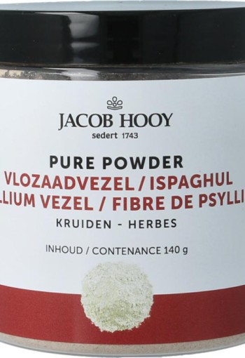 Jacob Hooy Pure Powder vlozaadvezels (140 Gram)