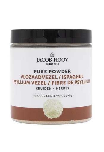 Jacob Hooy Pure Powder vlozaadvezels (140 Gram)