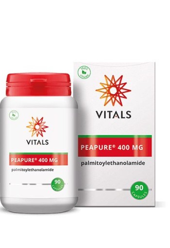 Vitals Pea pure 400 mg palmitoylethanolamide (90 Vegetarische capsules)