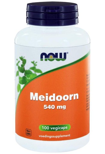 NOW Meidoorn 540mg (100 Vegetarische capsules)