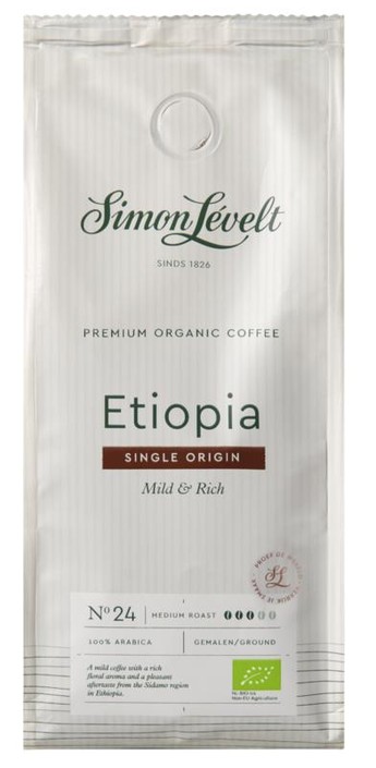 Simon Levelt Cafe organico Ethiopie bio (250 Gram)