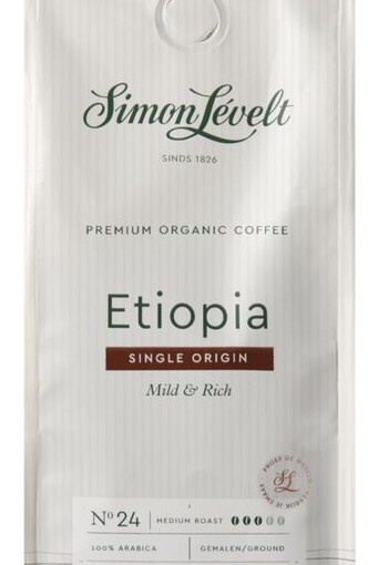 Simon Levelt Cafe organico Ethiopie bio (250 Gram)