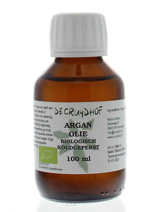 Cruydhof Argan olie koudgeperst bio (100 Milliliter)