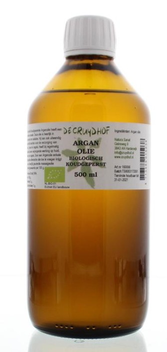 Cruydhof Argan olie koudgeperst (500 Milliliter)