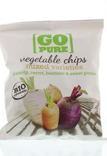 Go Pure Chips groente bio (90 Gram)