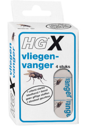 Hg X Vliegenvanger 4st