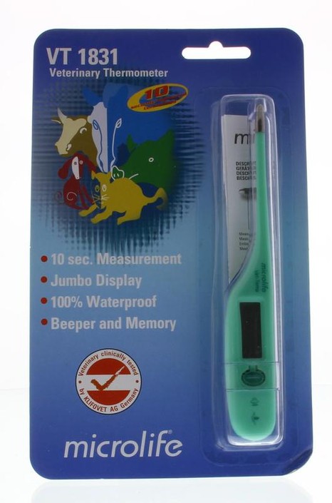 Microlife Thermometer veterinary 1831 (1 Stuks)