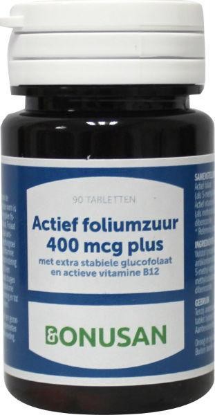 Pathologisch Omgeving Momentum Bonusan Foliumzuur actief 400 mcg plus (90 tabletten)