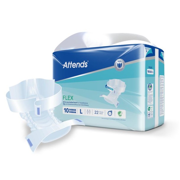 Attends Flex 10 maat L 85-125cm (22 Stuks)