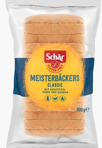 Dr Schar Meesterbakker brood classic glutenvrij (300 Gram)
