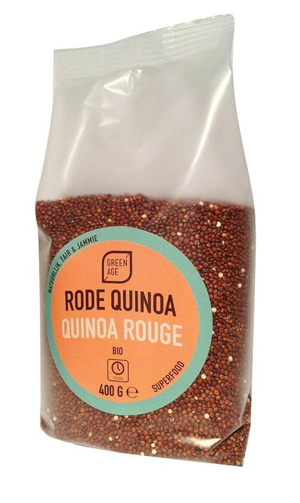 Greenage Quinoa rood bio (400 Gram)