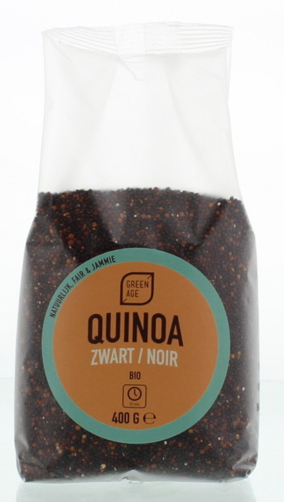 Greenage Quinoa zwart bio (400 Gram)