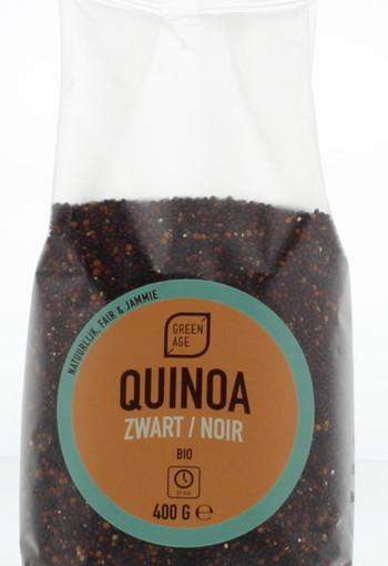 Greenage Quinoa zwart bio (400 Gram)