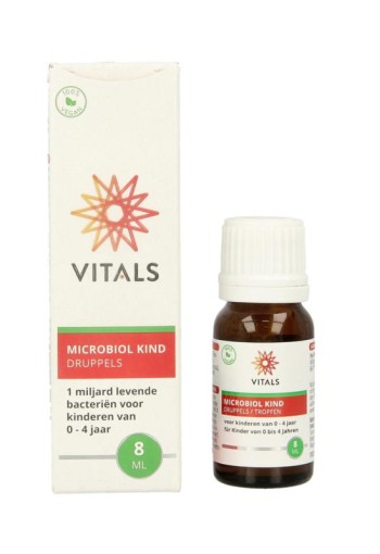 Vitals Microbiol kind 0-4 jaar (8 Milliliter)