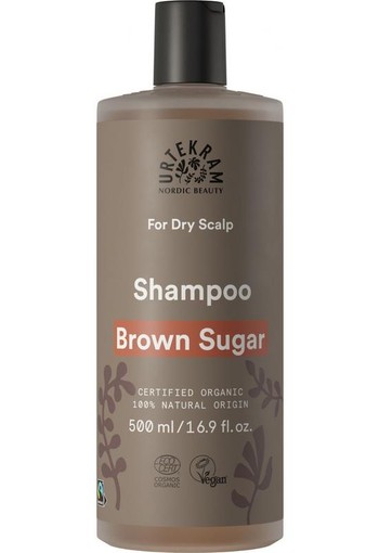 Urtekram Shampoo bruine suiker (500 Milliliter)