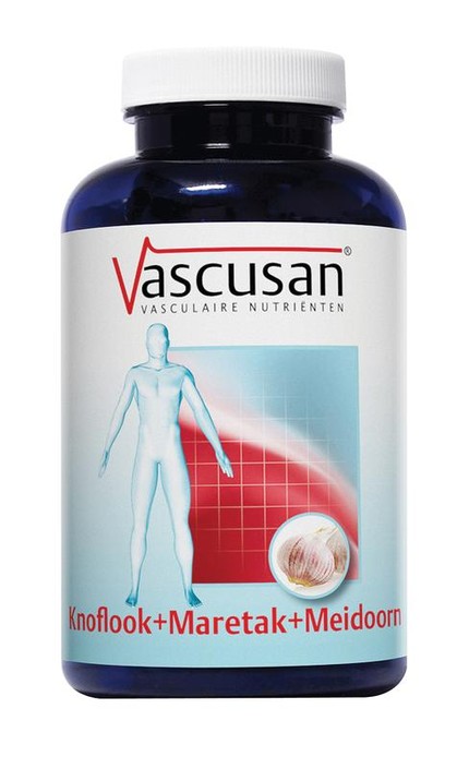 Vascusan Knoflook maretak meidoorn (240 Capsules)