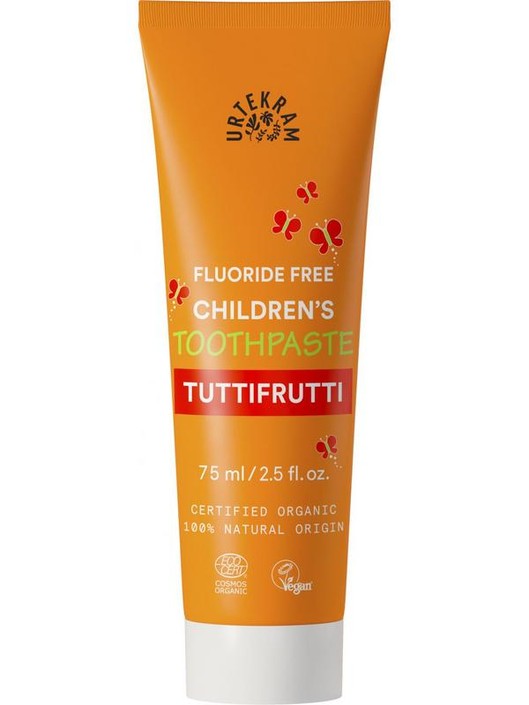 Urtekram Tandpasta kind tuttifrutti (75 Milliliter)