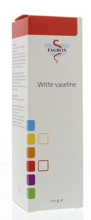 Fagron Vaseline album wit tube doosje en bijsluiter (100 Gram)