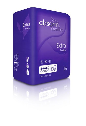 Absorin Comfort finette extra (14 Stuks)