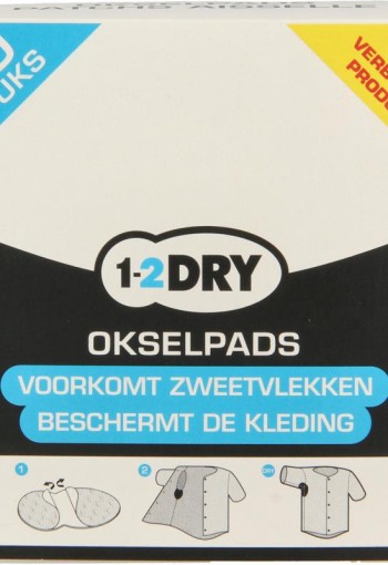 1-2DRY Okselpads medium dark (20 Stuks)