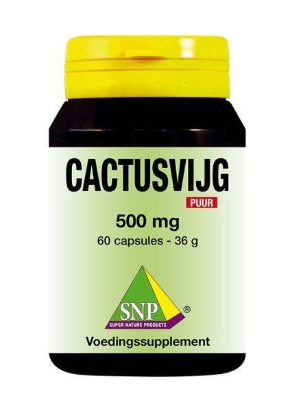 SNP Cactusvijg 500 mg puur (60 Capsules)