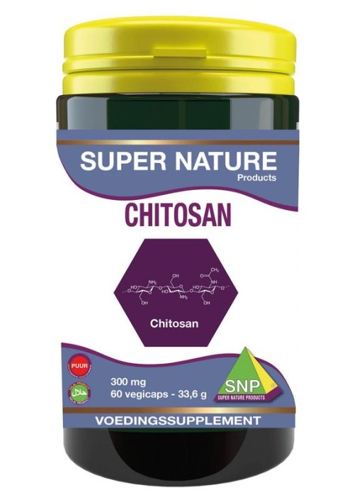 SNP Chitosan 300 mg puur (60 Capsules)