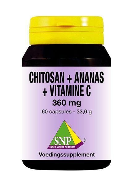 SNP Chitosan ananas vitamine C 360mg (60 Capsules)