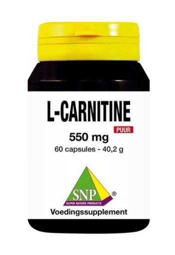 SNP L-Carnitine 550mg puur (60 Capsules)