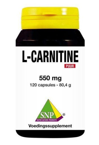 SNP L-Carnitine 550mg puur (120 Capsules)